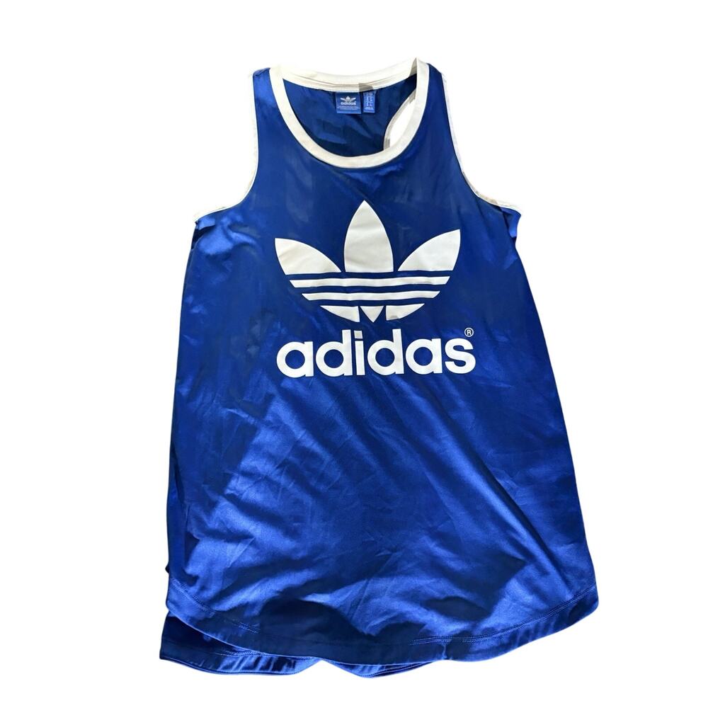 Adidas Basketball Jersey Blue Size Small